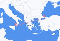 เที่ยวบิน จาก เรจโจคาลาเบรีย, อิตาลี ไปยัง อิสตันบูล, ตุรกี