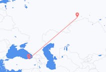 ตั๋วเครื่องบินจากเมืองKurgan, Kurgan Oblastไปยังเมืองแทรปซอน