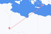 Flights from Djanet, Algeria to Karpathos, Greece