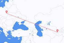 Flyg från Samarkand, Uzbekistan till Lublin, Polen