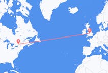 Flyrejser fra Ottawa, Canada til Birmingham, England