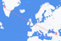 Flights from Kangerlussuaq to Van