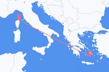 Vuelos de Bastia a Santorini
