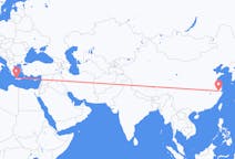 Flyreiser fra Hangzhou, Kina til Khania, Hellas