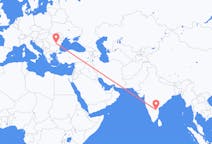 出发地 印度出发地 丘德达帕目的地 罗马尼亚布加勒斯特的航班