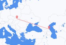 Flyreiser fra Makhatsjkala, Russland til Poprad, Slovakia