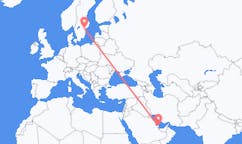 Flyreiser fra Doha, til Norrköping