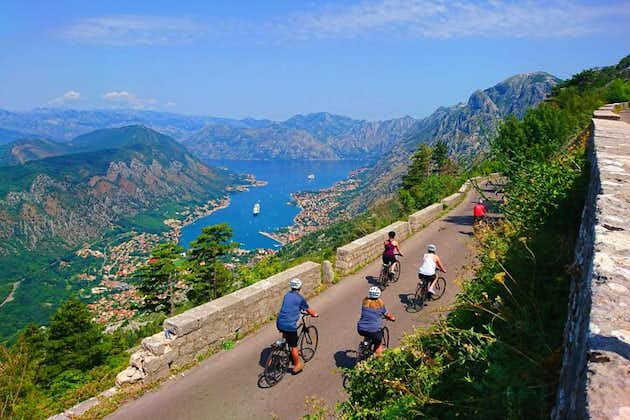 Bike tour - Panoramic downhill from Njeguši and Kotor serpentines