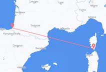Flights from Figari to Biarritz