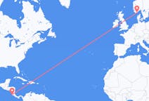 Flights from Nosara to Kristiansand