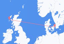 Flights from Benbecula, the United Kingdom to Copenhagen, Denmark