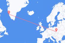 Flights from Nuuk to Krakow