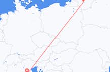 Flights from Bologna to Kaunas