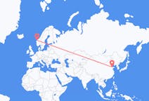 Flyreiser fra Dongying, Kina til Ålesund, Norge