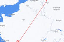 Flyrejser fra Limoges til Duesseldorf
