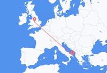 Flights from Brindisi, Italy to Birmingham, England