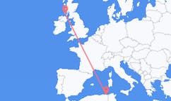 出发地 阿尔及利亚安纳巴前往苏格兰的艾拉島的航班