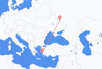 Flights from Belgorod, Russia to Samos, Greece