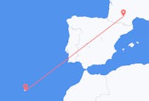 Flyreiser fra Funchal, Portugal til Toulouse, Frankrike