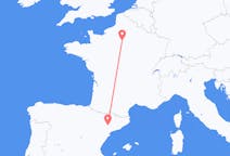 Flights from Paris, France to Lleida, Spain