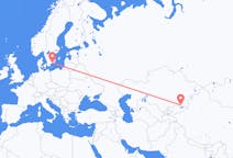 Flyg från Almaty till Karlskrona