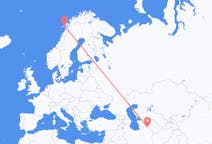 Flyreiser fra Asjkhabad, Turkmenistan til Svolvær, Norge