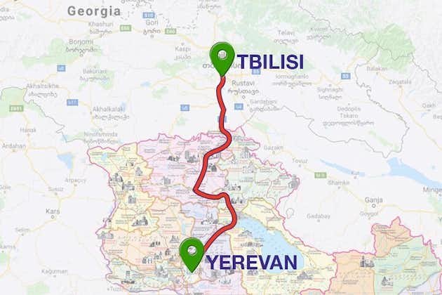  Transfer: Fra Jerevan til Tbilisi eller omvendt