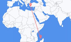 Flyreiser fra Mamoudzou, Frankrike til Dalaman, Tyrkia