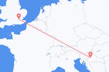 Flyrejser fra Zagreb til London