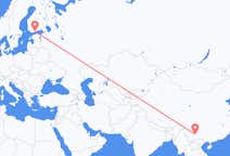 Flights from Kunming to Helsinki