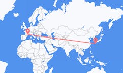 Flights from Yakushima, Kagoshima, Japan to Montpellier, France