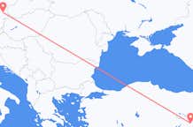 Lennot Diyarbakirista Wieniin