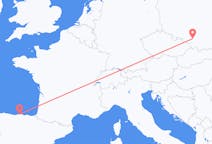 Flights from Santander to Katowice