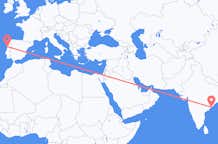 Flights from Visakhapatnam to Porto