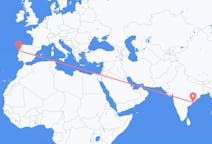 出发地 印度维沙卡帕特南目的地 葡萄牙波尔图的航班