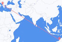 Flyreiser fra Broome, Australia, til Tirana, Australia