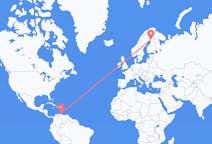 Flights from Willemstad, Curaçao to Rovaniemi, Finland