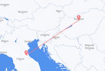 Flyg från Forli, Italien till Budapest, Ungern