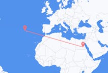 Fly fra Aswan til Terceira
