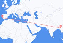 Flights from Kalay to Lisbon
