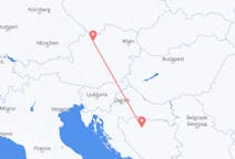 Flug frá Banja Luka, Bosníu og Hersegóvínu til Linz, Austurríki