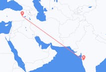 印度出发地 浦那飞往印度目的地 Mus的航班