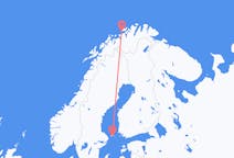 出发地 奥兰群岛出发地 玛丽港目的地 挪威哈斯维克的航班
