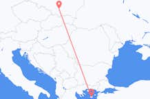 Flyrejser fra Lemnos til Krakow