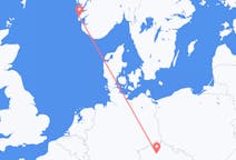 Flyreiser fra Haugesund, Norge til Praha, Tsjekkia