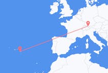Flights from Thal, Switzerland to Ponta Delgada, Portugal