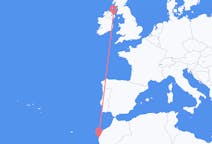 出发地 摩洛哥出发地 索维拉前往北爱尔兰的贝尔法斯特的航班