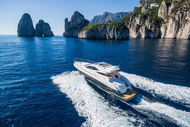 Capri Private Boat Tour from Sorrento, Positano or Naples - Yacht Klase 50
