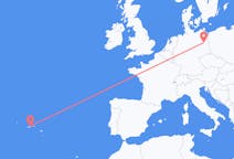 Flyg från Berlin, Maryland till São Jorge