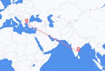 Flyg från Chennai, Indien till Lemnos, Grekland